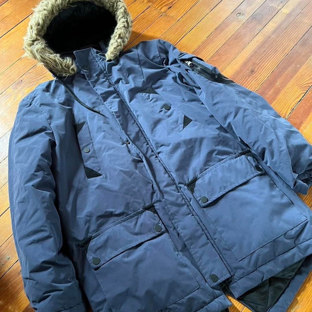 Y2K 2000s Fur Lined Marc New York Wilbur Jacket size L